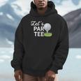 Let's Par ゴルフボール ティーピン付き 面白いゴルフクラブtシャツ パーカー