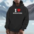 I Loveingapore Heart シンガポールギフト パーカー