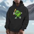 Lucky Shamrock Playing Baseball St Patrick's Kids Boys Unisex Hoodie