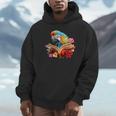 Parrot Reading Book Unisex Hoodie
