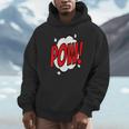 POW Comic Art Book Superhero Bubble Cartoon T-Shirt Unisex Hoodie