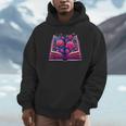 Reading Lover Librarian Book Lovers Flowers English Roses Unisex Hoodie