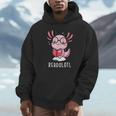Readolotl Cute Axolotl Book Lover Unisex Hoodie