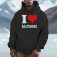 Red Heart I Love Baltimore パーカー
