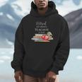 Retired But Forever A Teacher At Heart Vintage Books & Apple Unisex Hoodie