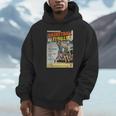 Retro Basketball Player Comic Book Style Dunker Graphic Unisex Hoodie