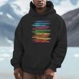 RtY Book Colorful Art Painting Graphic Motif Book Small Unisex Hoodie