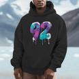 Vintage Baseball 92 Number Unisex Hoodie Vintage Baseball 92 Number Unisex Hoodie