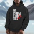 We Run This 我々はこれを実行しますランニング モチベーション マラソン フィットネス ワークアウト ジョギン パーカー