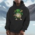 Women's St Patricks Day Baseball Leprechaun Shamrock Player Boys Kid Unisex Hoodie Women's St Patricks Day Baseball Leprechaun Shamrock Player Boys Kid Unisex Hoodie