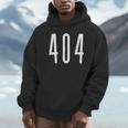 エリアコード 404 アトランタ ジョージア Ga Four Zero Four 404 長袖tシャツ パーカー