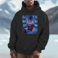 セクシーガールグラフィックtシャツ 1337 サイバーパンク ハッカーガール パーカー