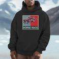 面白いtシャツ 馬tシャツ 競馬 馬 レース 乗馬 ジョッキー メンズ おもしろ 面白い グッズ ネタ 男性用 レトロ 長袖tシャツ パーカー