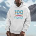 100 Days Of School Drip Ice Cream Baseball For Teacher Kids Premium Tri-Blend Unisex Hoodie 100 Days Of School Drip Ice Cream Baseball For Teacher Kids Premium Tri-Blend Unisex Hoodie