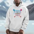 Baseball 50 Year Old Ice Cream Drip 50th Birthday Number 50 Unisex Hoodie Baseball 50 Year Old Ice Cream Drip 50th Birthday Number 50 Unisex Hoodie