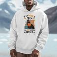 If My Book Is Open Your Mouth Should Be Closed Unisex Hoodie