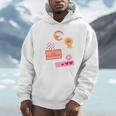 Dungeon Crawler Carl Colorful Sticker Collage LitRPG Book Premium Tri-Blend Unisex Hoodie Dungeon Crawler Carl Colorful Sticker Collage LitRPG Book Premium Tri-Blend Unisex Hoodie