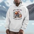 Just a Girl Who Loves Fall And Books Pumpkin Spice Autumn Unisex Hoodie