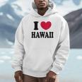 I Love Hawaii ハワイが大好き パーカー