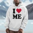 I Love Me 長袖tシャツ パーカー