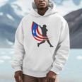 Puerto Rico Baseball Flag Player Boricua Heritage Sports Unisex Hoodie Puerto Rico Baseball Flag Player Boricua Heritage Sports Unisex Hoodie