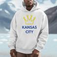 Royal Kc ファンカンザスシティクラウン パーカー