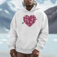 Valentine's Day Baseball Heart Softball Player Sports Lover Unisex Hoodie Valentine's Day Baseball Heart Softball Player Sports Lover Unisex Hoodie