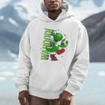 ザ・スーパーマリオギャラクシー・ムービー Action Yoshi 長袖tシャツ パーカー
