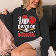 100 Days Of School Baseball Boys Kids Students Unisex Hoodie