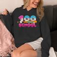 100 Days Of School Baseball Ice Cream Drip For Teacher Kid Unisex Hoodie