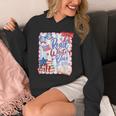 4th Of July Read Blue Patriotic Book Lovers Girl Women Unisex Hoodie 4th Of July Read Blue Patriotic Book Lovers Girl Women Unisex Hoodie