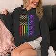 Americanports レインボーフラッグ Lgbt プライド 陸上競技 パーカー