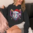 Baseball Christmas Santa Hat Baseball Christmas Drip Unisex Hoodie Baseball Christmas Santa Hat Baseball Christmas Drip Unisex Hoodie