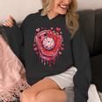 Baseball Drip Ice Cream Sprinkles Valentines Day Baseball Unisex Hoodie