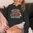 Book Clubin' Retro 70s Style Book Club Reader Graphic Unisex Hoodie