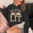 Book Novel Abendteuer Story Reading Unisex Hoodie