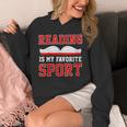Book Reading Reading Is My Favorite Sport Unisex Hoodie Book Reading Reading Is My Favorite Sport Unisex Hoodie