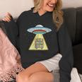 Book Shelf Ufo Abduction Unisex Hoodie