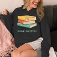 Book Sniffer Sniffing Booksniffing For Readers Unisex Hoodie