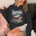 Bookmarks Are For Quitters Reading Quote Book Lover Unisex Hoodie