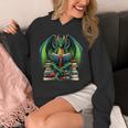 Books Dragon Reading Book Unisex Hoodie Books Dragon Reading Book Unisex Hoodie