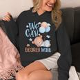 Cute We Can Bearly Wait For Gender Neutral ベビーシャワーパーティー パーカー