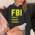 Fbi Motto 「Fidelity Bravery Integrity」 法執行機関 パーカー