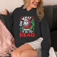 What Fun It Is To Read Books Christmas Santa Reading Books Unisex Hoodie