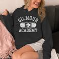 Gilmour Academy 63、ヴィンテージグラフィックが着用するクラシックロック パーカー