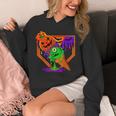 Halloween Baseball Ice Cream Drip Boys Girls Youth Unisex Hoodie Halloween Baseball Ice Cream Drip Boys Girls Youth Unisex Hoodie