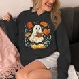 Halloween Cute Ghost Shirt Reading Books Ghost Unisex Hoodie Halloween Cute Ghost Shirt Reading Books Ghost Unisex Hoodie