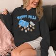 Happy Pills うさぎ 面白い ホーランドロップ バニー 恋人 ユーモア パーカー