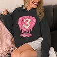 Ice Cream Baseball Glove 3rd Birthday Edition Unisex Hoodie Ice Cream Baseball Glove 3rd Birthday Edition Unisex Hoodie
