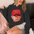 Impeach Trumptupid レッドキャップ ジョーク 民主党員 Usa 弾丸 パーカー